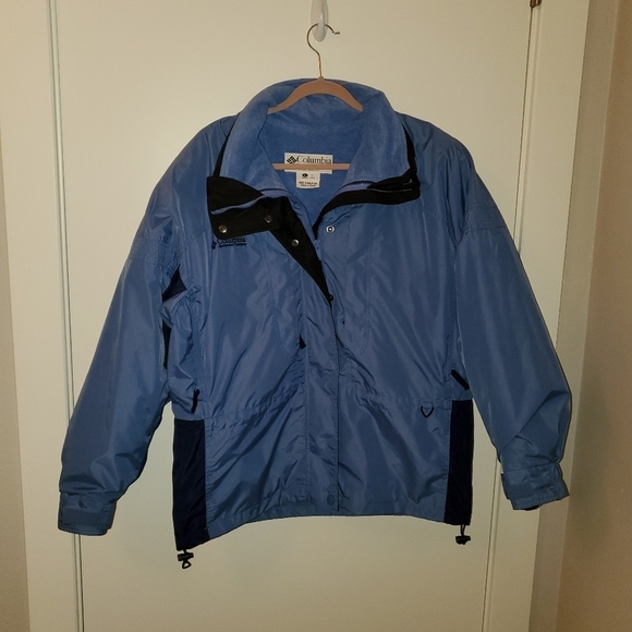 Columbia Jackets & Blazers - VTG 90s Columbia Liberty Ridge 3 in 1 Winter Skiing Jacket Blue